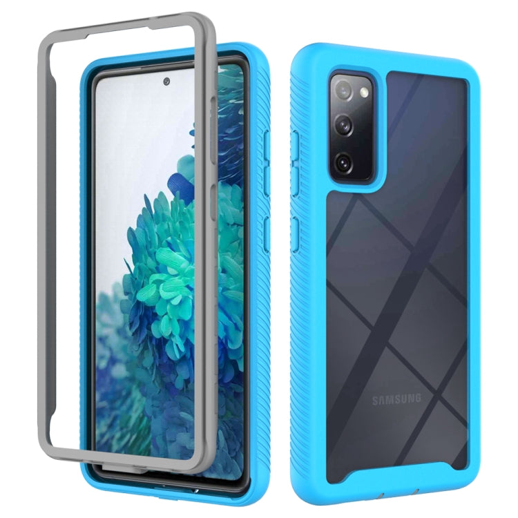 For Samsung Galaxy S20 FE Starry Sky Solid Color Series Shockproof PC + TPU Protective Case