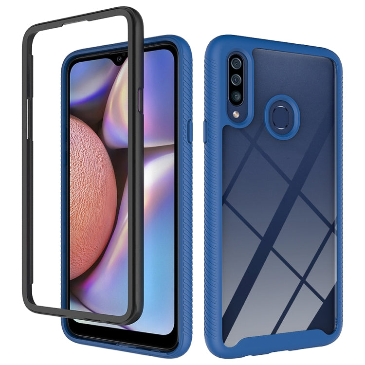 For Samsung Galaxy A20s Starry Sky Solid Color Series Shockproof PC + TPU Protective Case