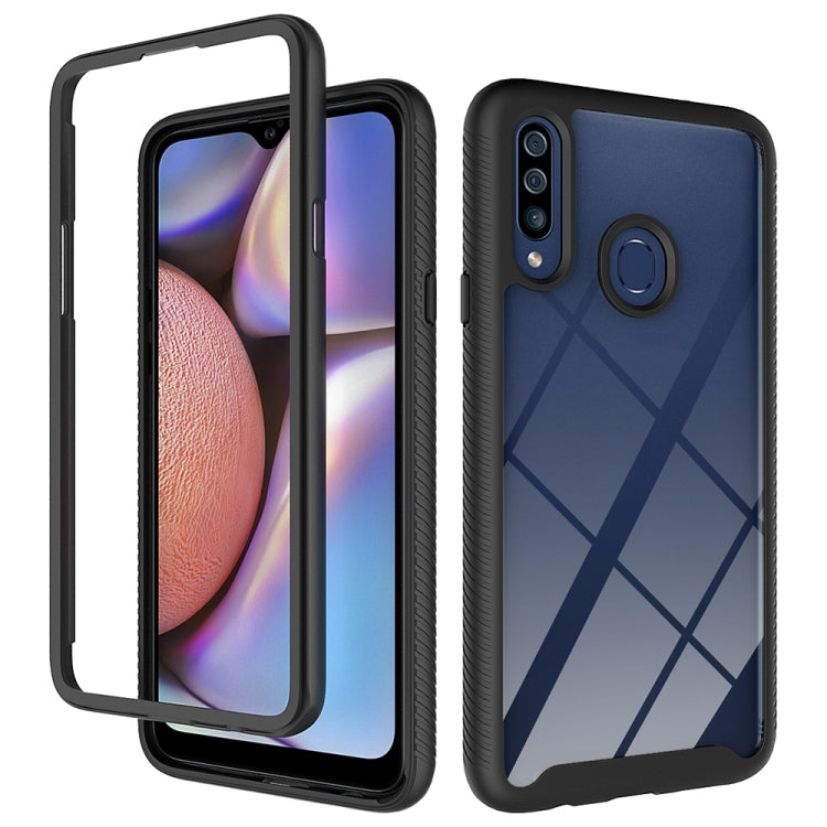 For Samsung Galaxy A20s Starry Sky Solid Color Series Shockproof PC + TPU Protective Case
