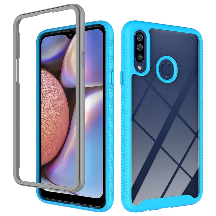 For Samsung Galaxy A20s Starry Sky Solid Color Series Shockproof PC + TPU Protective Case