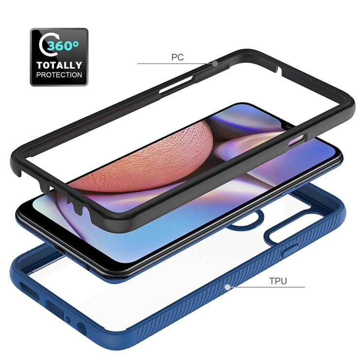 For Samsung Galaxy A20s Starry Sky Solid Color Series Shockproof PC + TPU Protective Case