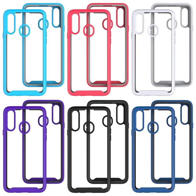 For Samsung Galaxy A20s Starry Sky Solid Color Series Shockproof PC + TPU Protective Case