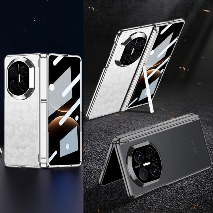 For Huawei Mate X7 GKK HD Magnetic Fold Holder Hinge Integrated Phone Case