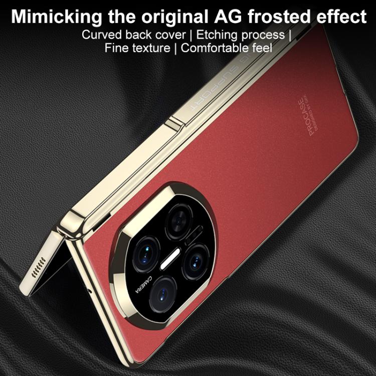 For Huawei Mate X7 GKK HD Magnetic Fold Holder Hinge Integrated Phone Case