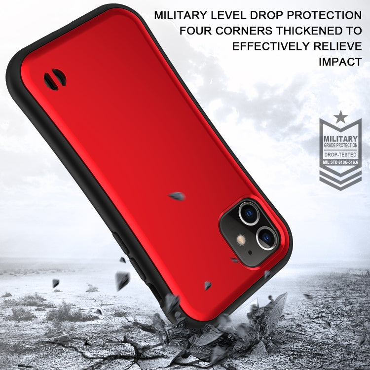 For iPhone 12 mini Waistline Honeycomb Non-slip Protective Case with Lanyard Hole