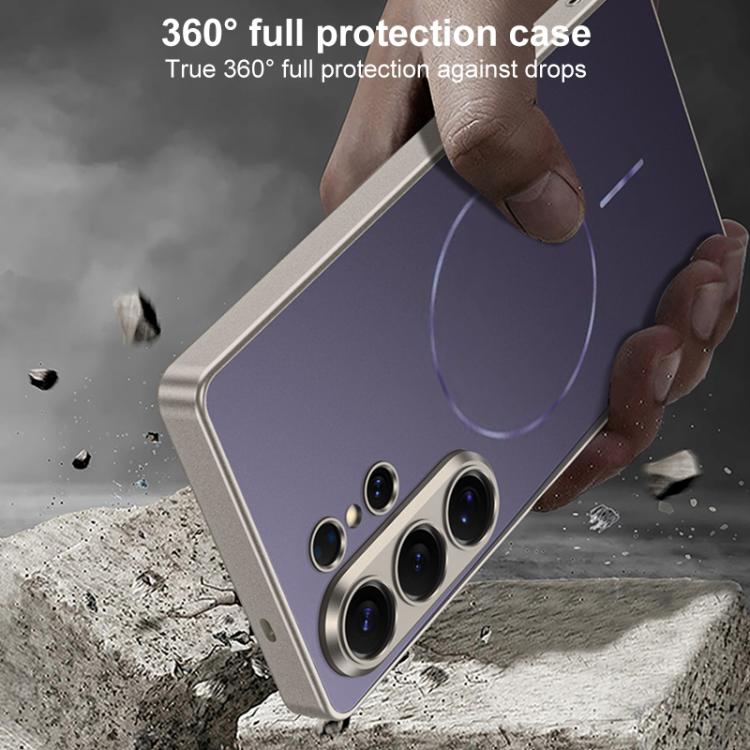 For Samsung Galaxy S26 Ultra 5G GKK AG Craft Skin Feel Full Coverage Magnetic Phone Case without Pen