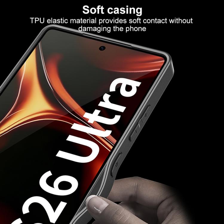For Samsung Galaxy S26 Ultra 5G GKK AG Craft Skin Feel Full Coverage Magnetic Phone Case without Pen