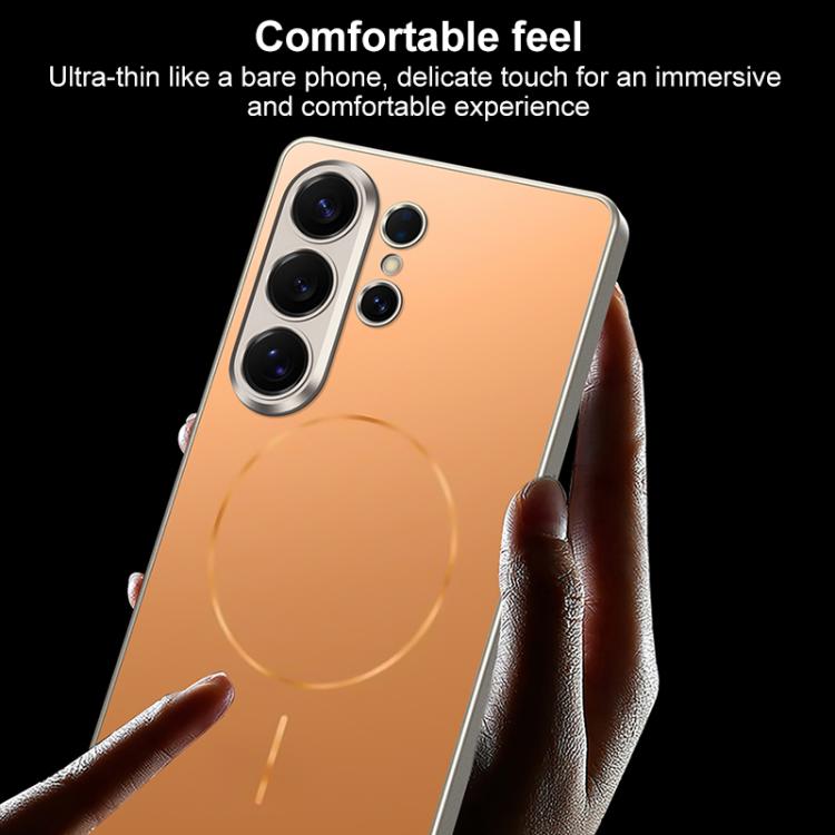 For Samsung Galaxy S26 Ultra 5G GKK AG Craft Skin Feel Full Coverage Magnetic Phone Case without Pen