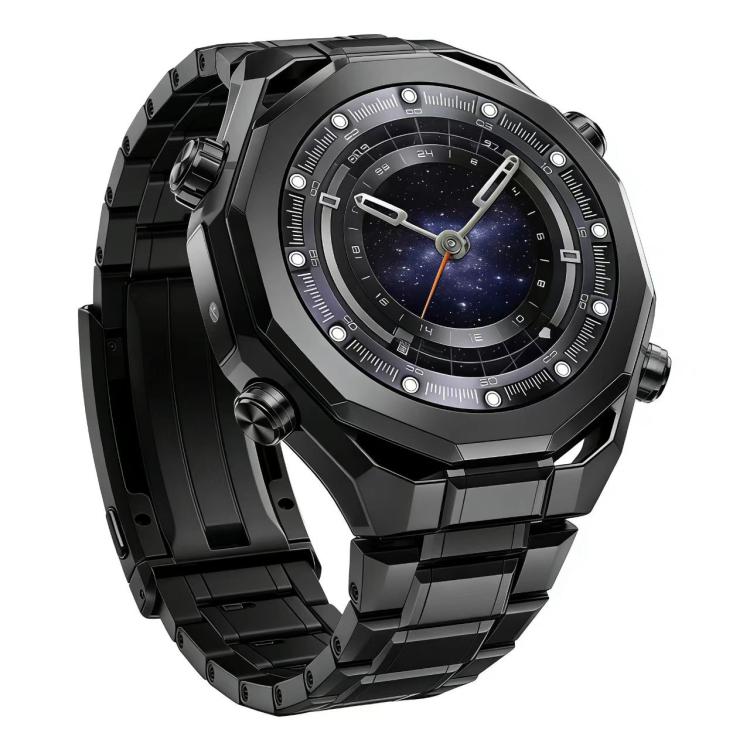 22mm Five Beads Adjustable Buckle Detachable Titanium Alloy Watch Band