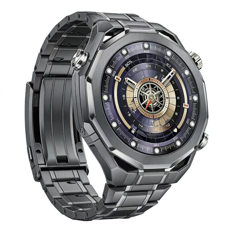 22mm Five Beads Adjustable Buckle Detachable Titanium Alloy Watch Band