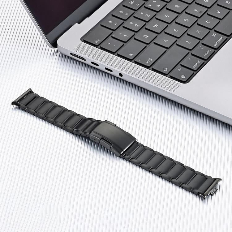 For Xiaomi Band 10 Pro / Redmi Watch 6 / 5 Three Beads Turtle Buckle Titanium Alloy Watch Band