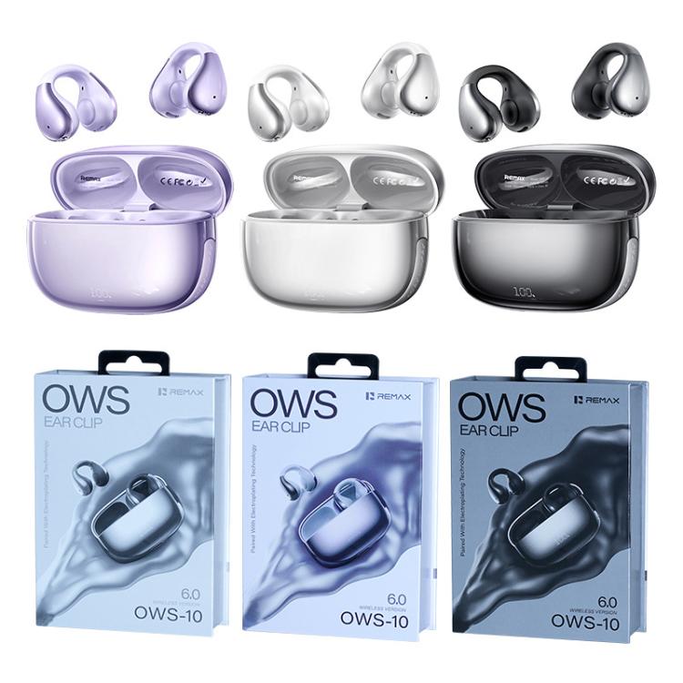 REMAX OWS-10 Clip-on True Wireless Stereo Music and Call Bluetooth Earphones