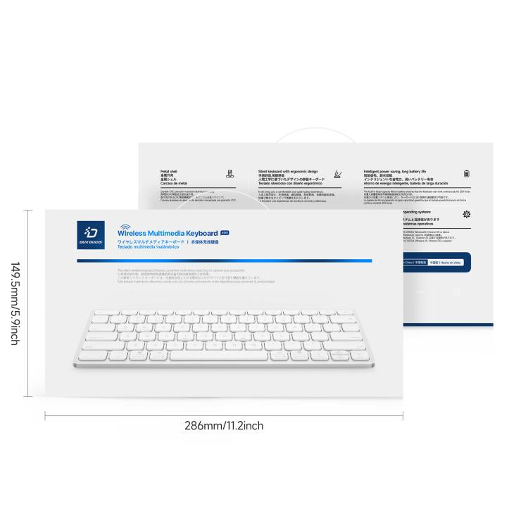 DUX DUCIS LK mini Series Universal Aluminum Alloy Wireless Keyboard