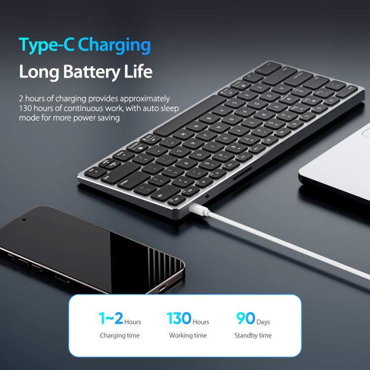 DUX DUCIS LK mini Series Universal Aluminum Alloy Wireless Keyboard