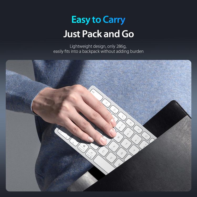 DUX DUCIS LK mini Series Universal Aluminum Alloy Wireless Keyboard
