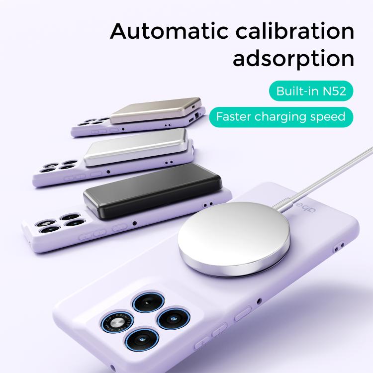 For Motorola Edge 60 Pro ABEEL Skin-friendly Feel Magnetic Liquid Silicone Phone Case with Holder