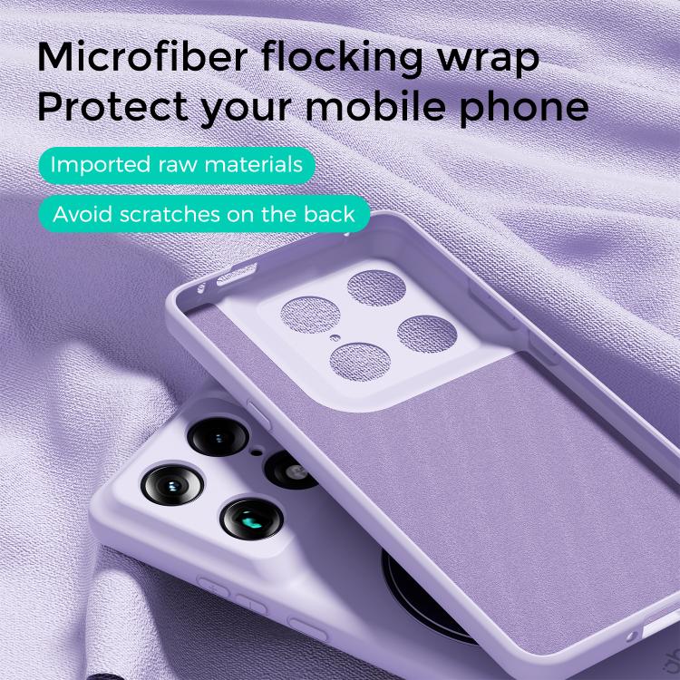 For Motorola Moto X70 Air Pro 5G ABEEL Skin-friendly Feel Magnetic Liquid Silicone Phone Case with Holder