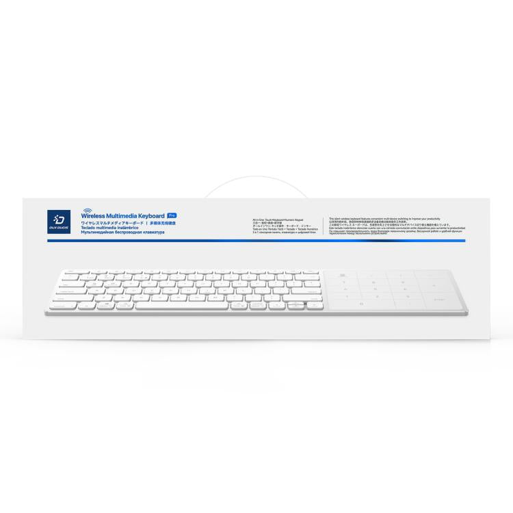 DUX DUCIS LK Pro Series Universal Dual-Mode Aluminum Alloy Wireless Keyboard With Touch Digital Panel