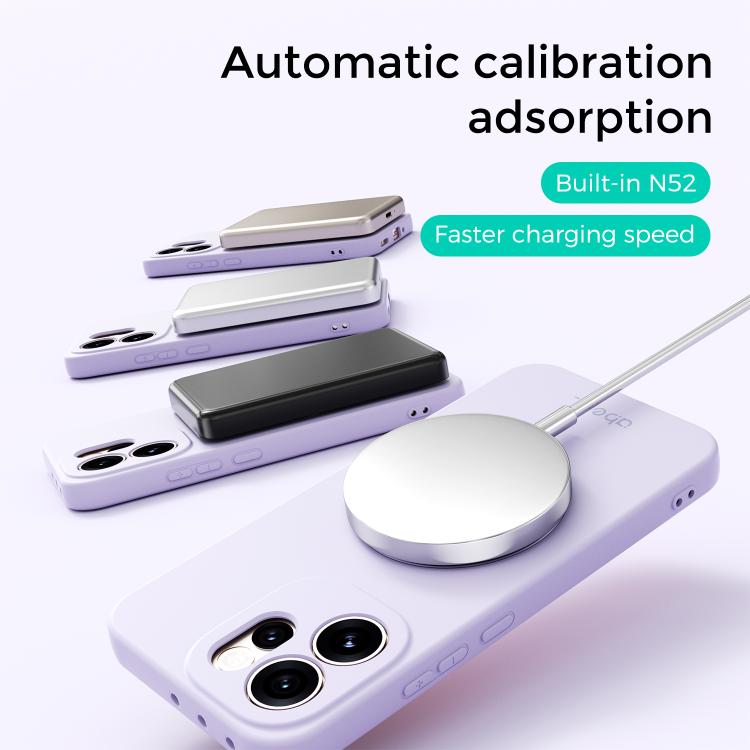For OPPO Reno15 Pro Max 5G Global ABEEL Skin-friendly Feel Magnetic Liquid Silicone Phone Case with Holder