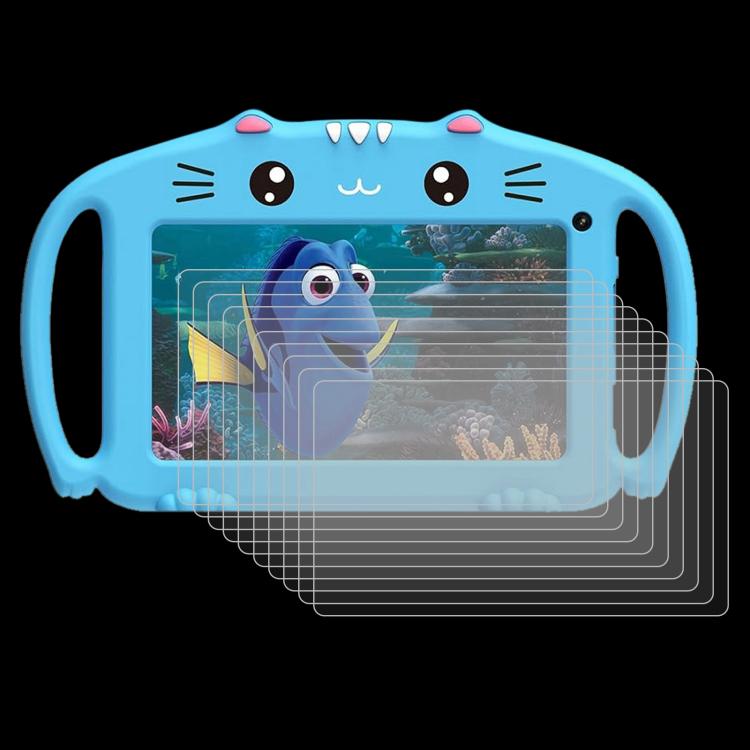 For Ascrecem Kids 710 7.0 25pcs 9H 0.3mm Explosion-proof Tempered Glass Film
