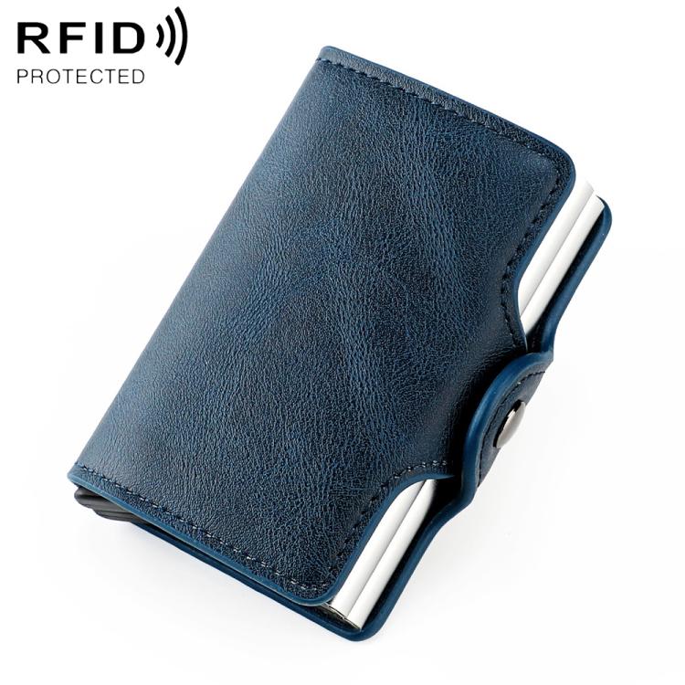 SNKB280 Automatically Pops Up RFID Dual Aluminum Box Card Bag