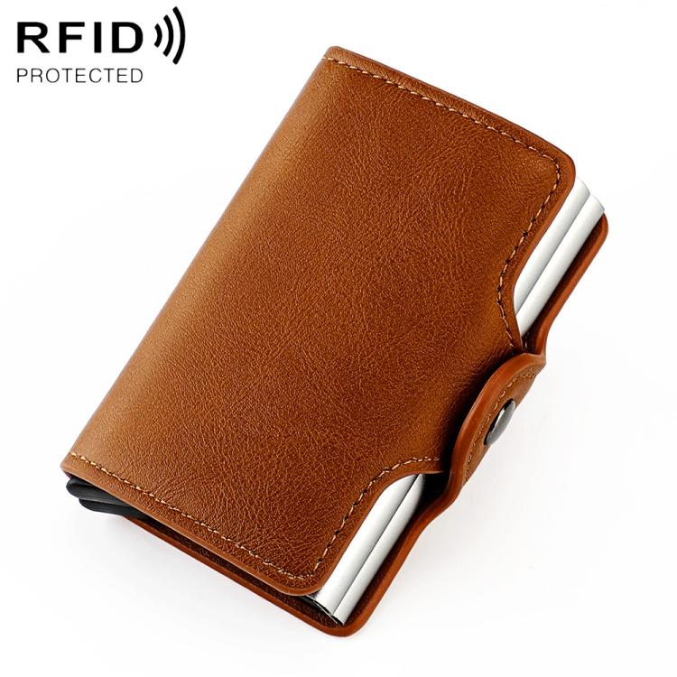 SNKB280 Automatically Pops Up RFID Dual Aluminum Box Card Bag
