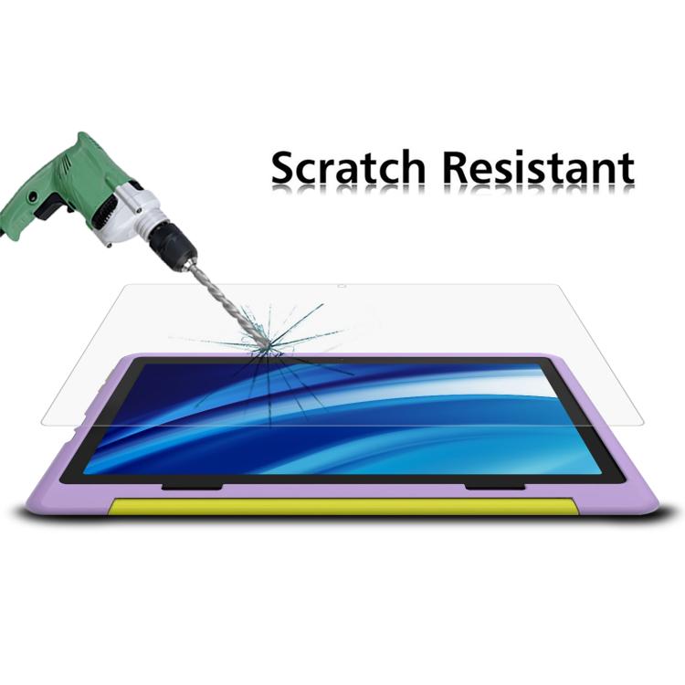 For Laptok Kids 1016-a 10 inch 2pcs 9H 0.3mm Explosion-proof Tempered Glass Film