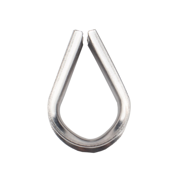 50 PCS M3 304 Stainless Steel Cable Rope Thimble Triangle Ring