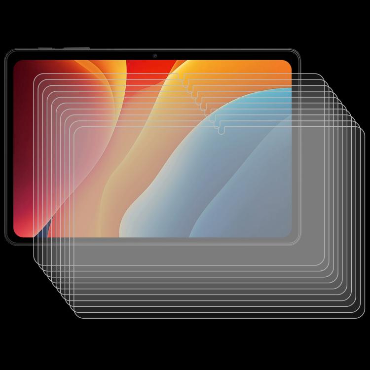 For SHARE CLOUD P10_T 10.1 inch 25pcs 9H 0.3mm Explosion-proof Tempered Glass Film