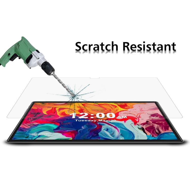 For YESTEL D3 10.1 inch 2pcs 9H 0.3mm Explosion-proof Tempered Glass Film