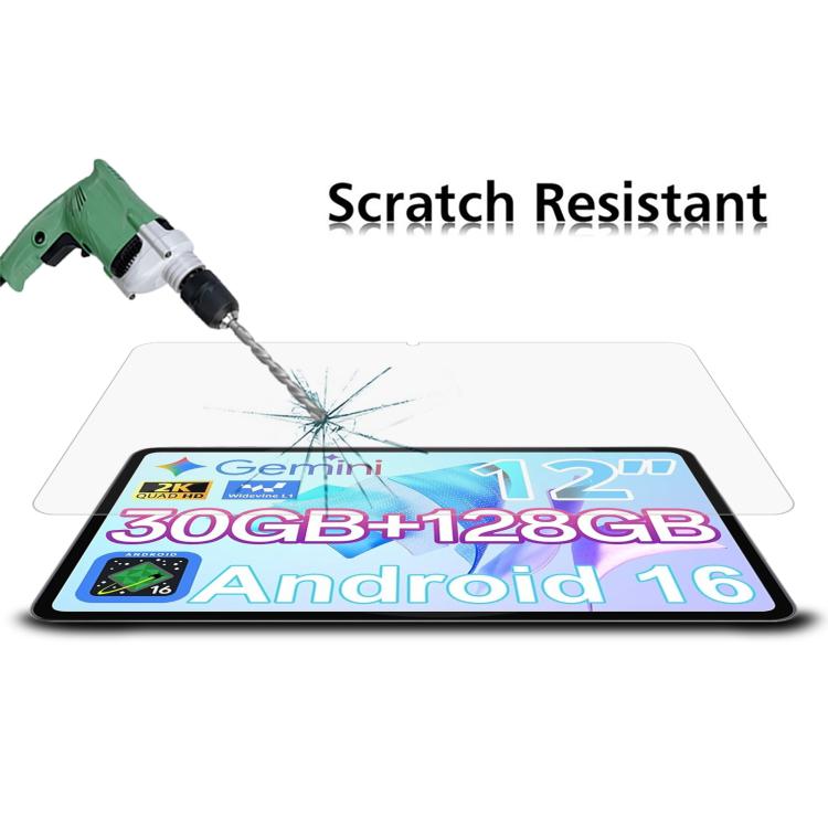 For FiryMid P108-A116c 12 inch 9H 0.3mm Explosion-proof Tempered Glass Film