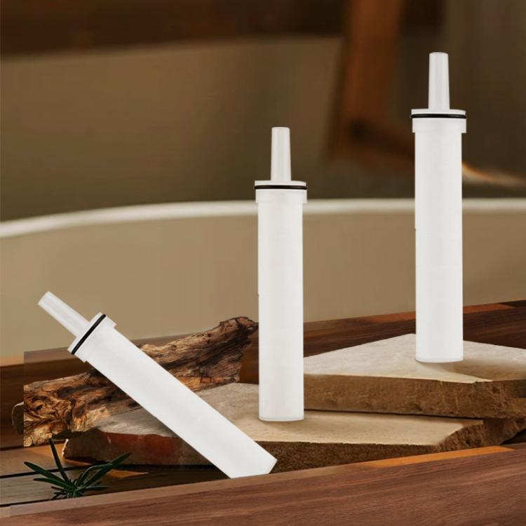 5pcs/Set Shower Head PP Cotton Skin Beautifying Water Filter Cartridge, Style Size:16.5 x 2.6cm
