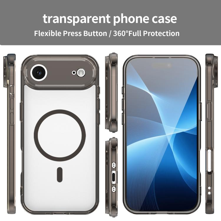 For iPhone Air PC Hybrid TPU Airbag Shockproof MagSafe Phone Case