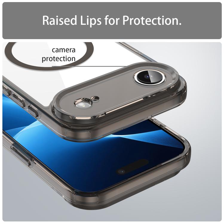 For iPhone Air PC Hybrid TPU Airbag Shockproof MagSafe Phone Case