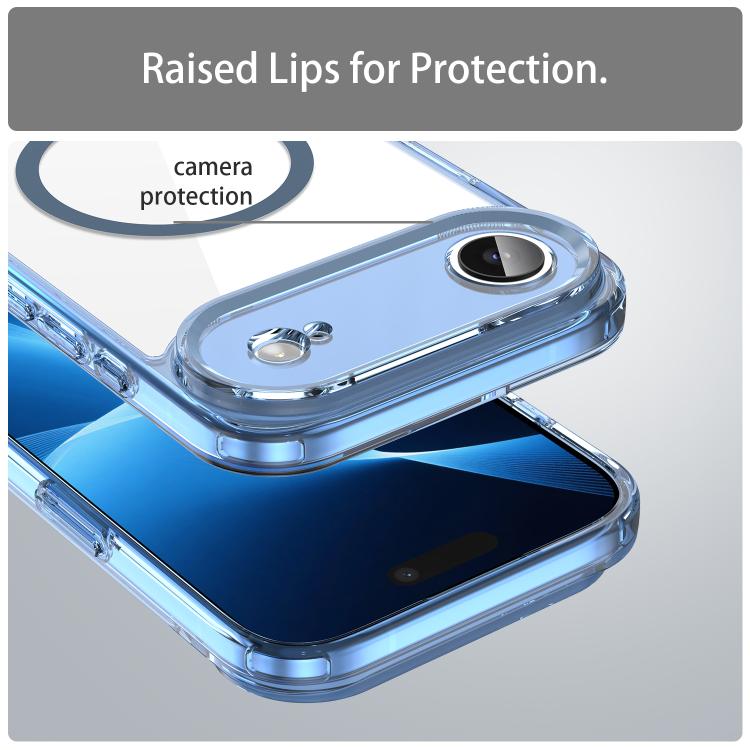 For iPhone Air PC Hybrid TPU Airbag Shockproof MagSafe Phone Case