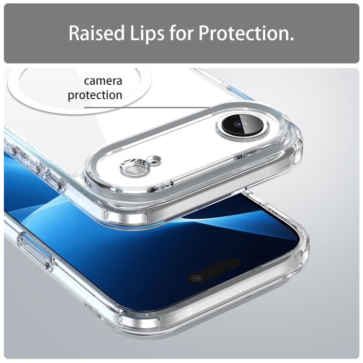 For iPhone Air PC Hybrid TPU Airbag Shockproof MagSafe Phone Case