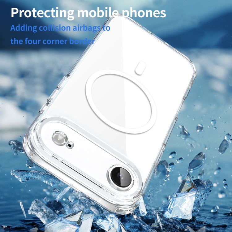For iPhone Air PC Hybrid TPU Airbag Shockproof MagSafe Phone Case