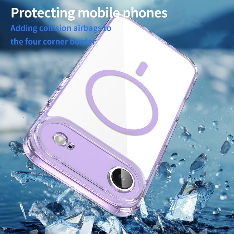 For iPhone Air PC Hybrid TPU Airbag Shockproof MagSafe Phone Case