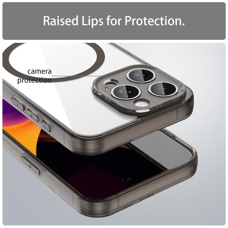 For iPhone 15 Pro Max PC Hybrid TPU Airbag Shockproof MagSafe Phone Case