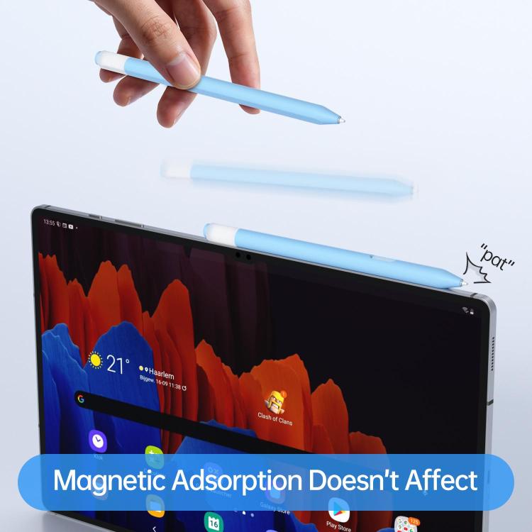 For Samsung Galaxy Tab S11 / S11 Ultra Jelly Silicone S Pen Protective Case