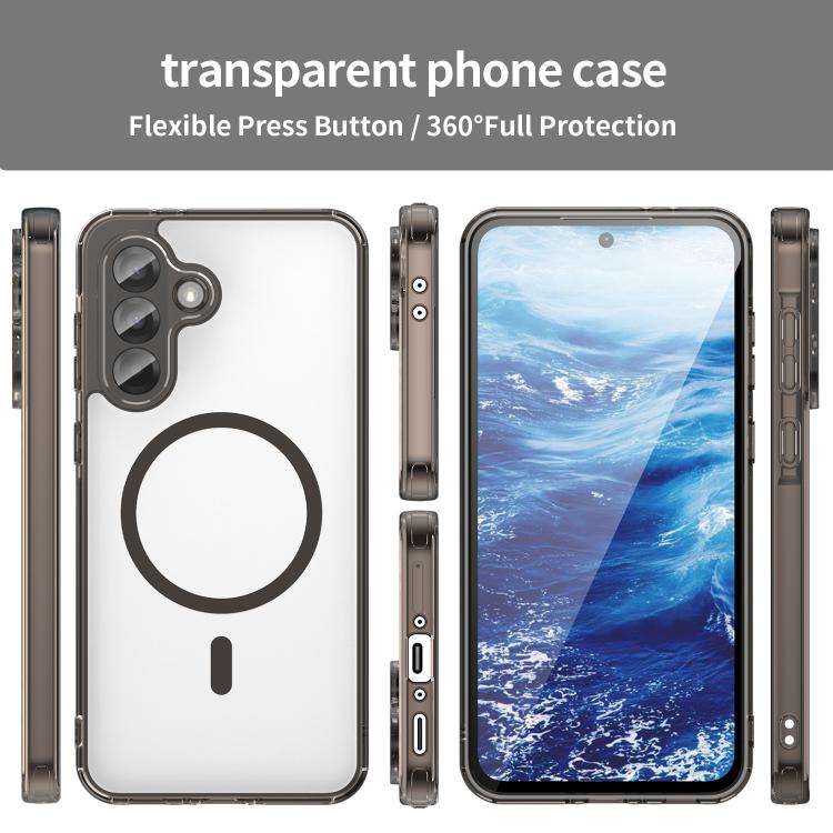 For Samsung Galaxy A36 5G PC Hybrid TPU Airbag Shockproof MagSafe Phone Case