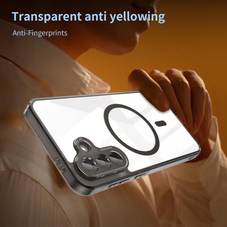 For Samsung Galaxy A36 5G PC Hybrid TPU Airbag Shockproof MagSafe Phone Case