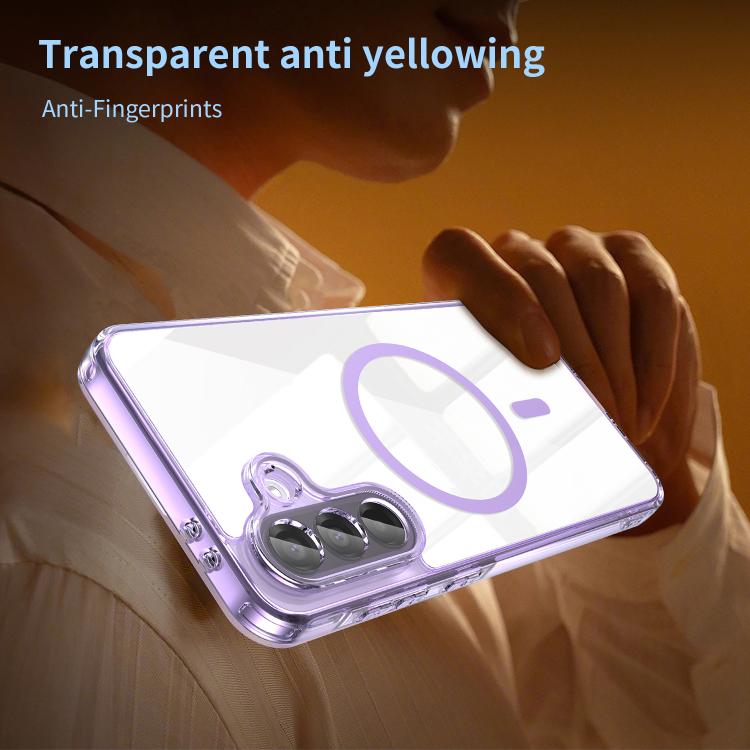 For Samsung Galaxy A36 5G PC Hybrid TPU Airbag Shockproof MagSafe Phone Case