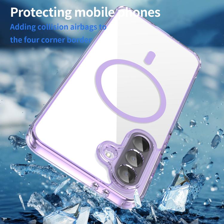 For Samsung Galaxy A36 5G PC Hybrid TPU Airbag Shockproof MagSafe Phone Case
