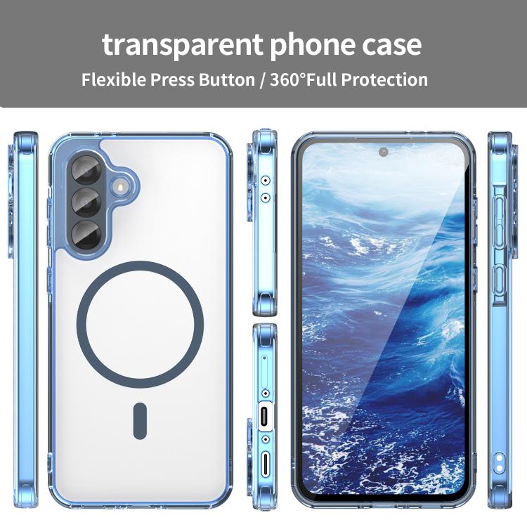 For Samsung Galaxy A56 5G PC Hybrid TPU Airbag Shockproof MagSafe Phone Case