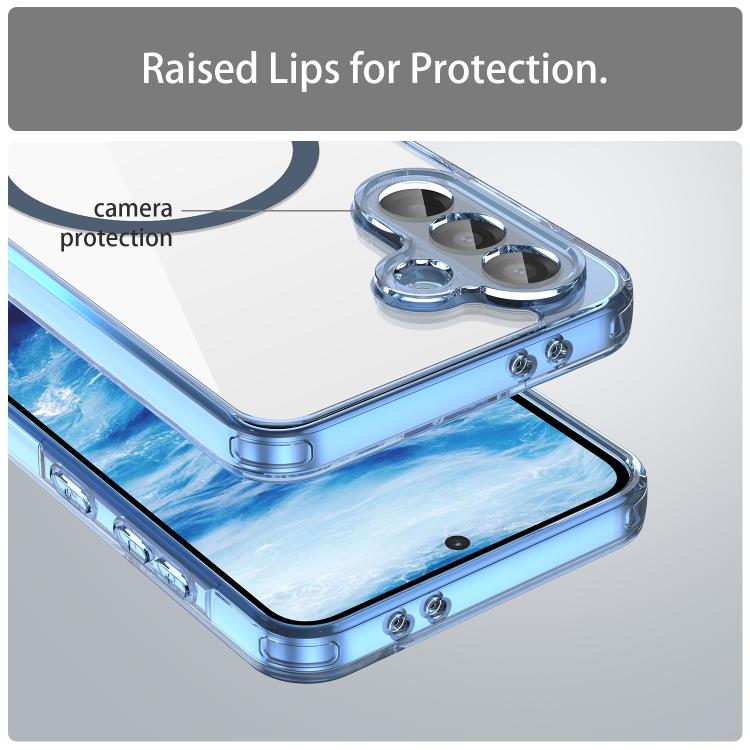 For Samsung Galaxy A56 5G PC Hybrid TPU Airbag Shockproof MagSafe Phone Case