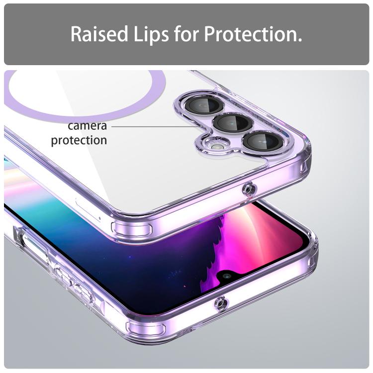 For Samsung Galaxy A16 5G PC Hybrid TPU Airbag Shockproof MagSafe Phone Case