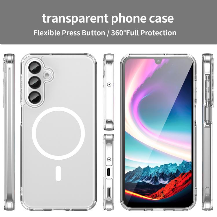 For Samsung Galaxy A16 4G PC Hybrid TPU Airbag Shockproof MagSafe Phone Case