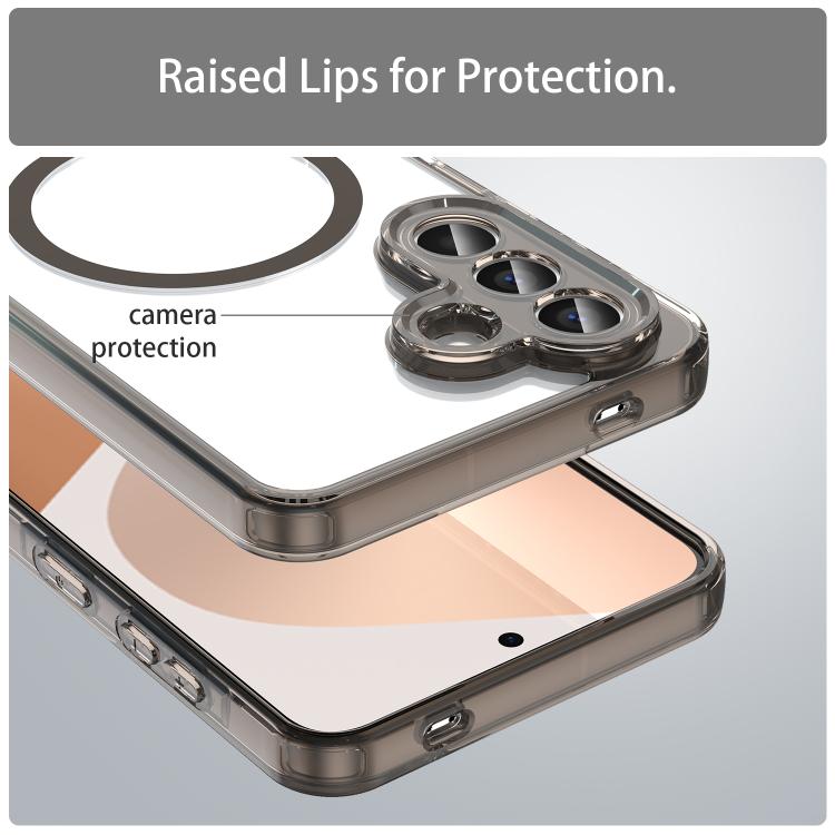 For Samsung Galaxy A57 5G PC Hybrid TPU Airbag Shockproof MagSafe Phone Case