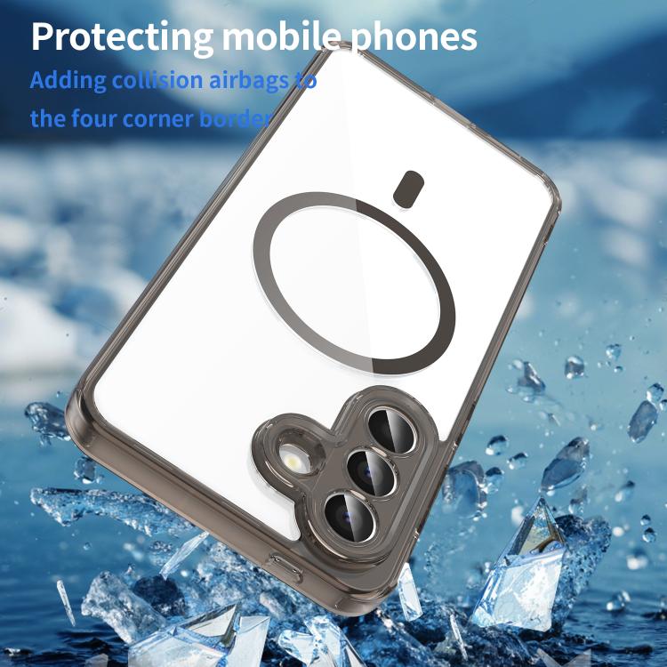 For Samsung Galaxy A57 5G PC Hybrid TPU Airbag Shockproof MagSafe Phone Case